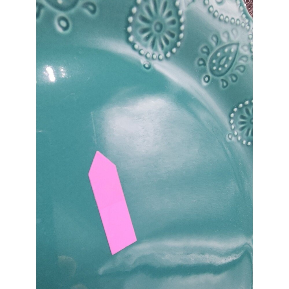 Pioneer Woman Teal Cowgirl Lace Dinner Plates (Set of 4) READ LISTING! - Picture 9 of 16